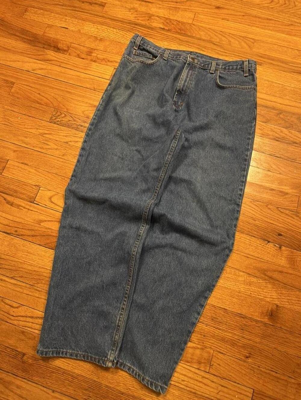 Kirkland Signature Men's Blue and Navy Jeans